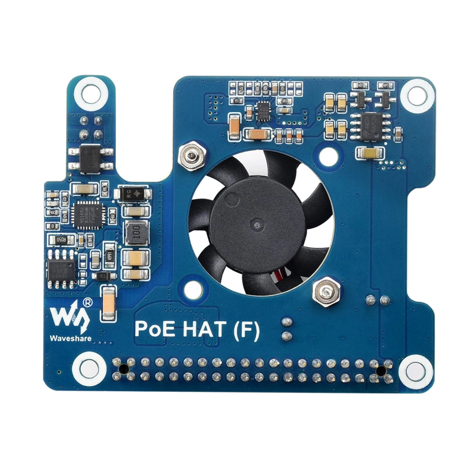 PoE HAT For Raspberry Pi 5 With Cooling Fan (5V And 12V Outputs) - Image 3