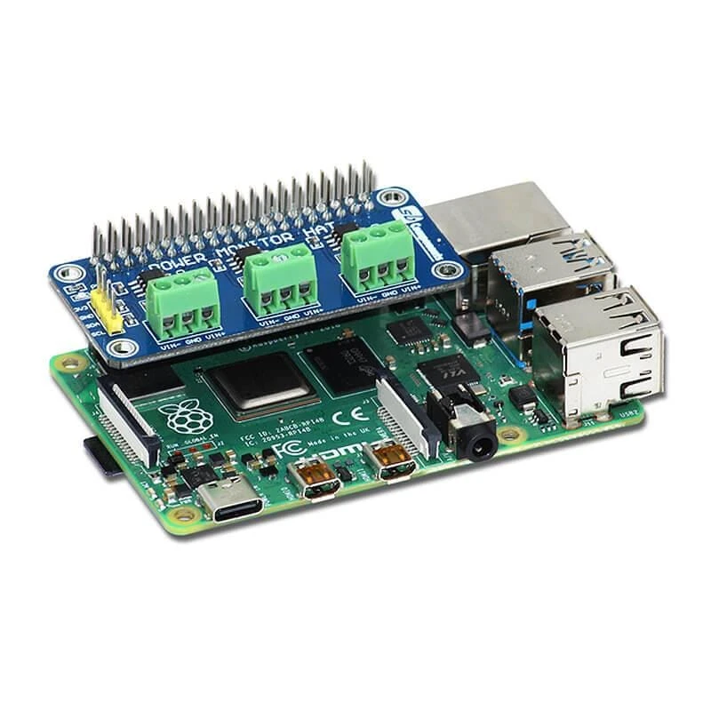 Power Monitoring HAT For Raspberry Pi - Image 2
