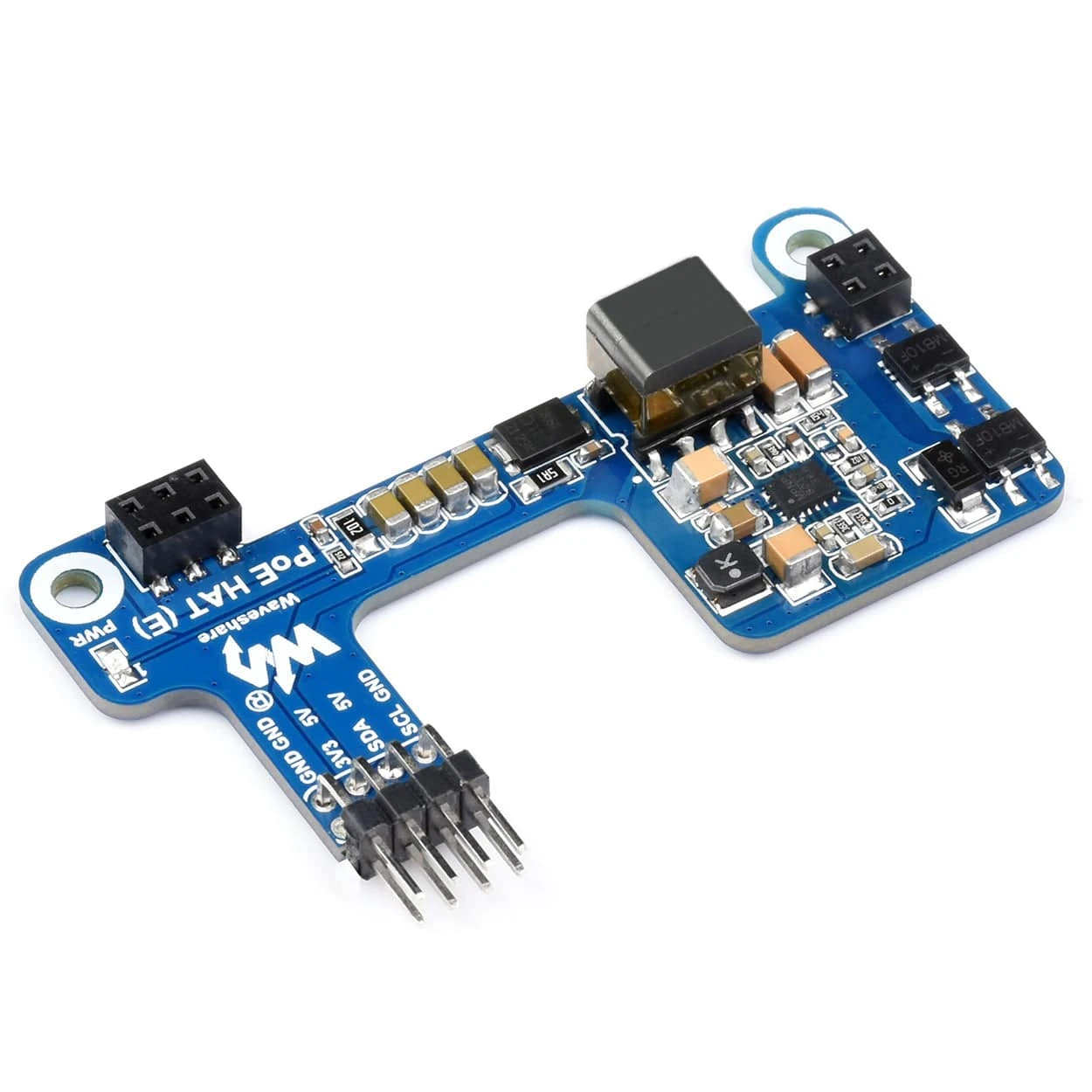 Power Over Ethernet HAT (E) For Raspberry Pi 4/3B+ 4 Power Over Ethernet HAT (E) For Raspberry Pi 4/3B+ - Image 2