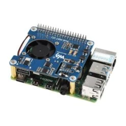 Power Over Ethernet HAT For Raspberry Pi 4/3B+ (12V & 5V Outputs) -3C Electronic Products power over ethernet hat for raspberry pi 12v 5v power outputs waveshare wav 19445 29986841231555