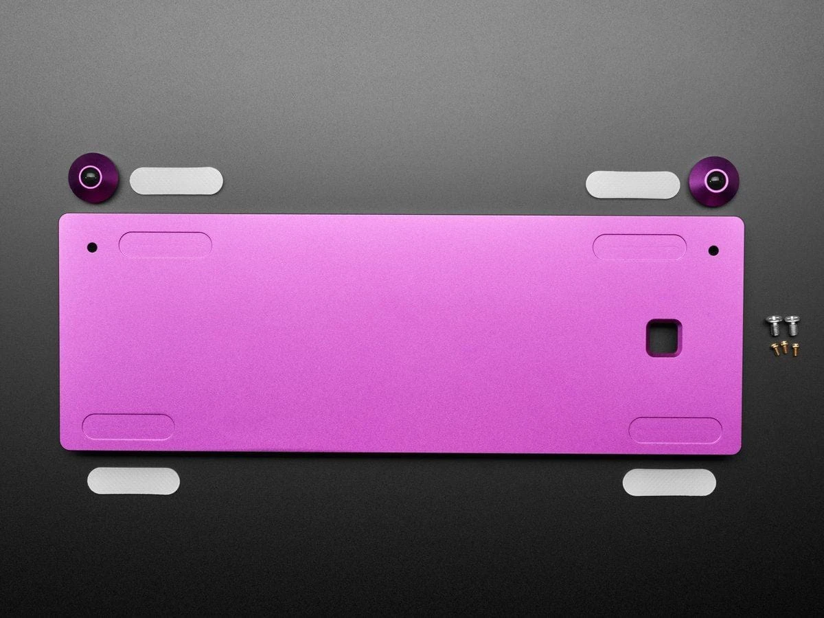 Purple Anodized Aluminum 60% / GH60 Keyboard Shell - Image 2