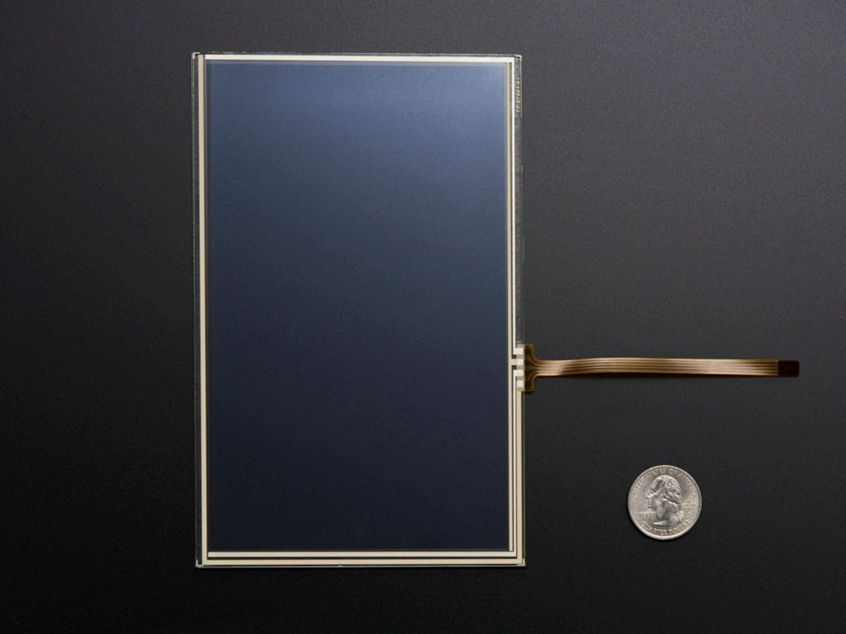 Resistive Touchscreen Overlay - 7" Diag. 165mm X 105mm - 4 Wire - Image 2