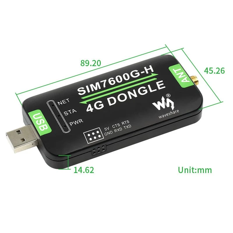 SIM7600G-H 4G USB Dongle - Image 9