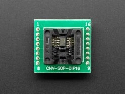 SMT Test Socket - SOIC-8 Narrow Breakout 7 SMT Test Socket - SOIC-8 Narrow Breakout -3C Electronic Products smt test socket soic 8 narrow breakout the pi hut ada1284 28610271740099