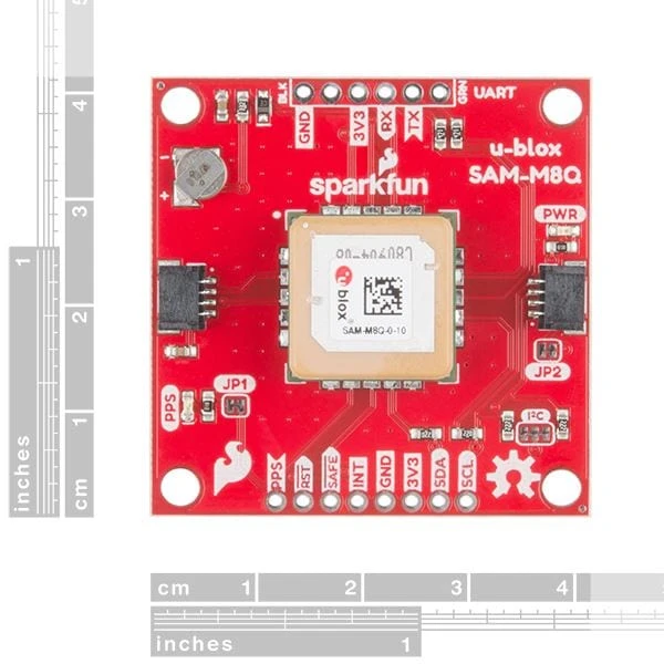SparkFun GPS Breakout - Chip Antenna, SAM-M8Q (Qwiic) 6 SparkFun GPS Breakout - Chip Antenna, SAM-M8Q (Qwiic) - Image 4