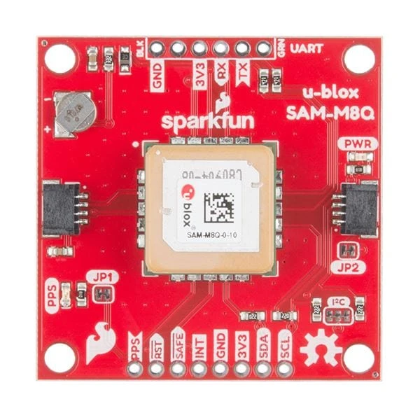 SparkFun GPS Breakout - Chip Antenna, SAM-M8Q (Qwiic) 4 SparkFun GPS Breakout - Chip Antenna, SAM-M8Q (Qwiic) - Image 2