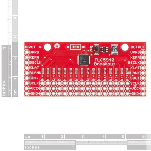 SparkFun LED Driver Breakout - TLC5940 (16 Channel) - Image 2