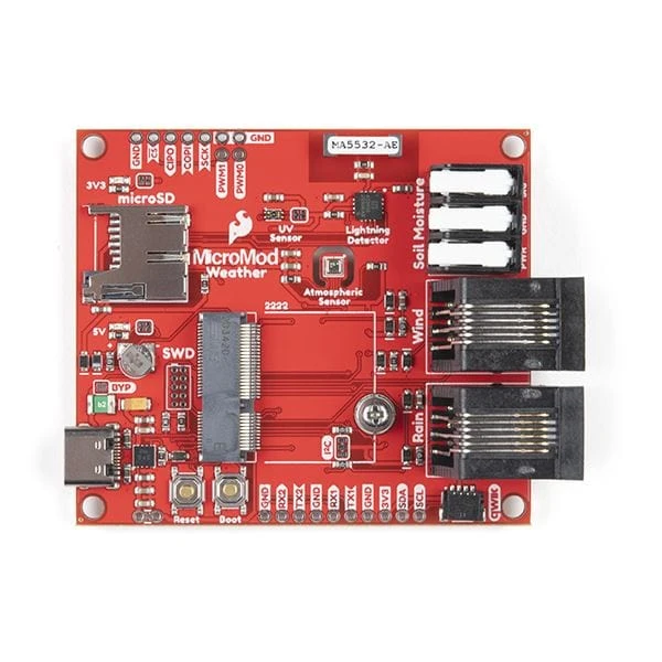 SparkFun MicroMod Weather Carrier Board 4 SparkFun MicroMod Weather Carrier Board - Image 2