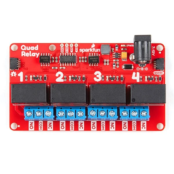 SparkFun Qwiic Quad Relay - Image 3
