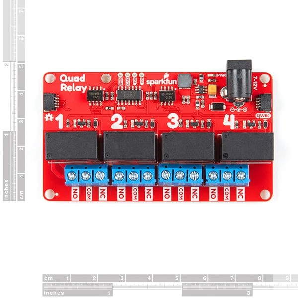 SparkFun Qwiic Quad Relay - Image 4
