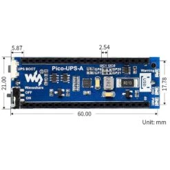 UPS Module For Raspberry Pi Pico (14500) -3C Electronic Products ups module for raspberry pi pico 14500 waveshare wav 19694 41203407978691
