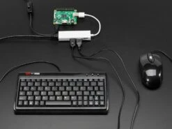 USB 2.0 And Ethernet Hub - 3 USB Ports And 1 Ethernet -3C Electronic Products usb 2 0 and ethernet hub 3 usb ports and 1 ethernet the pi hut 102822 13720332042302